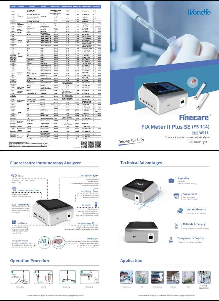 Finecare Immunoassay Analyzer image - Mobimarket